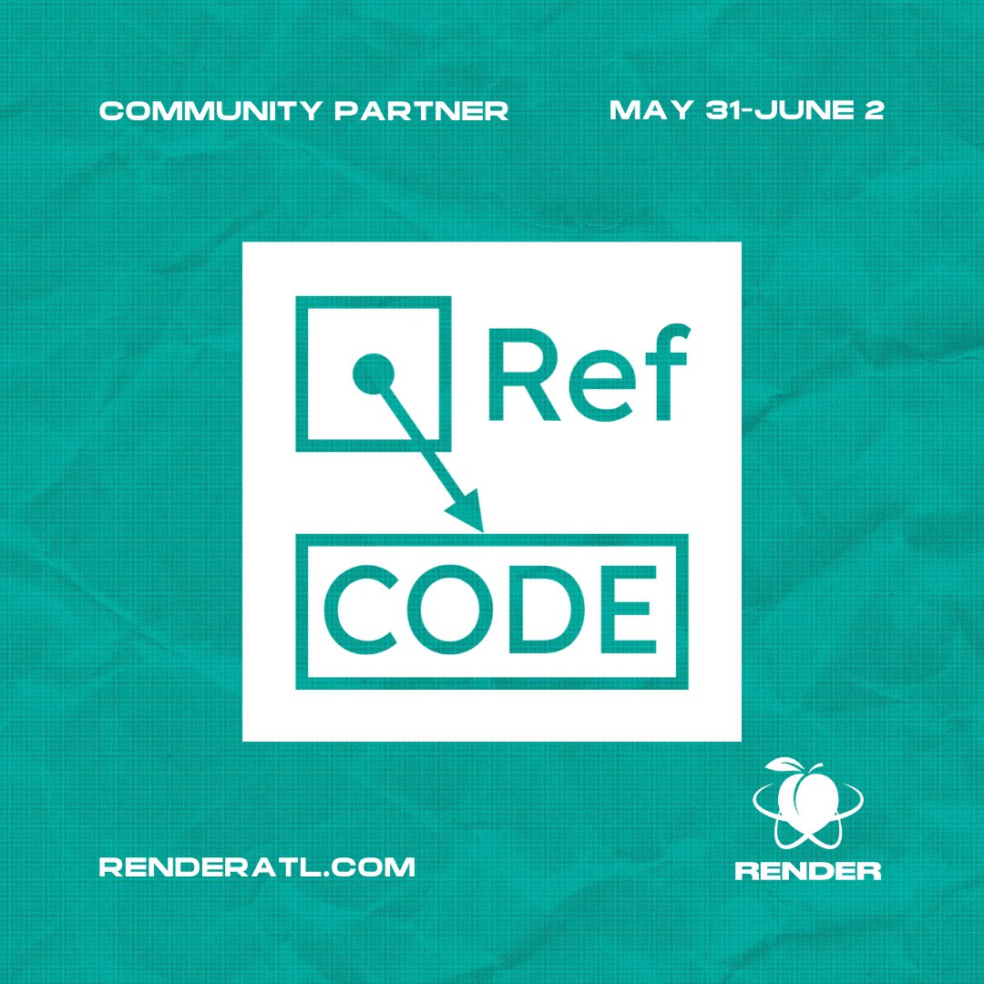 Refcode (@refcode_tweets) on Twitter photo Refcode has joined forces with <a href="/RenderATL/">RenderATL 2026 | August 12 & 13, 2026</a> for one of the top tech conferences in the industry. Breaking into tech is difficult as it is & that is why Refcode is here to help! Stay tuned for further updates on how we will work together to create a positive impact! Refcode has joined forces with <a href="/RenderATL/">RenderATL 2026 | August 12 & 13, 2026</a> for one of the top tech conferences in the industry. Breaking into tech is difficult as it is & that is why Refcode is here to help! Stay tuned for further updates on how we will work together to create a positive impact!