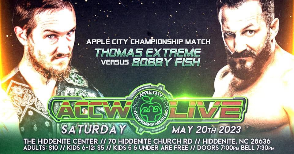 ThomasExtreme82's tweet photo. #awwa #appleCity #championship #wrestling #extreme vs #BobbyFish #Built2endure https://t.co/WSHCkqjTYF