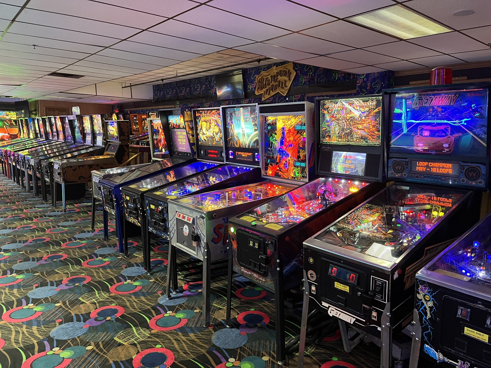 jmazankstp on X: It has one of the largest collections of pinball machines  in the state. We visit Blainbrook Bowl in this week So Minnesota @ 10.   / X