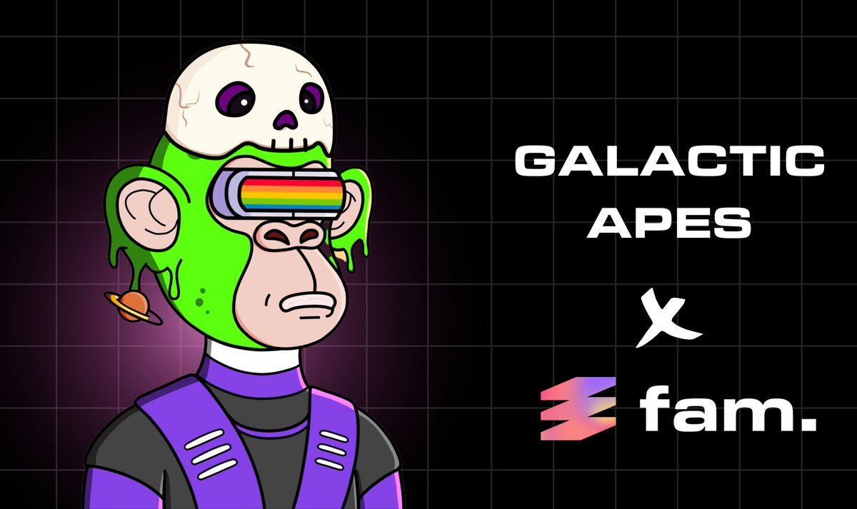 New Partnership! 

We're thrilled to partner with <a href="/gmfamxyz/">fam.</a> to reward our  community for their online engagement and give them more opportunities to come together as a family. 

Super stoked to take our community management and rewards to the next level with their protocol.