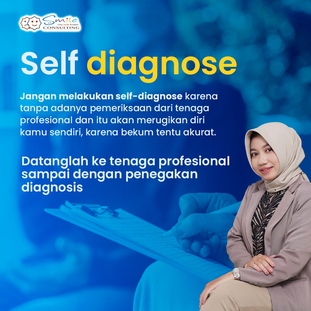 smileconsultind's tweet image. Emang sih teknologi jaman sekarang udah canggih banget ! Kita bisa dengan mudah mencari tahu apapun termasuk probabilitas penyakit.

Tapi kalau belum memeriksakan ke profesional, jangan langsung percaya dengan asumsimu yaa !

#selfdiagnose #MentalHealthAwarenessWeek