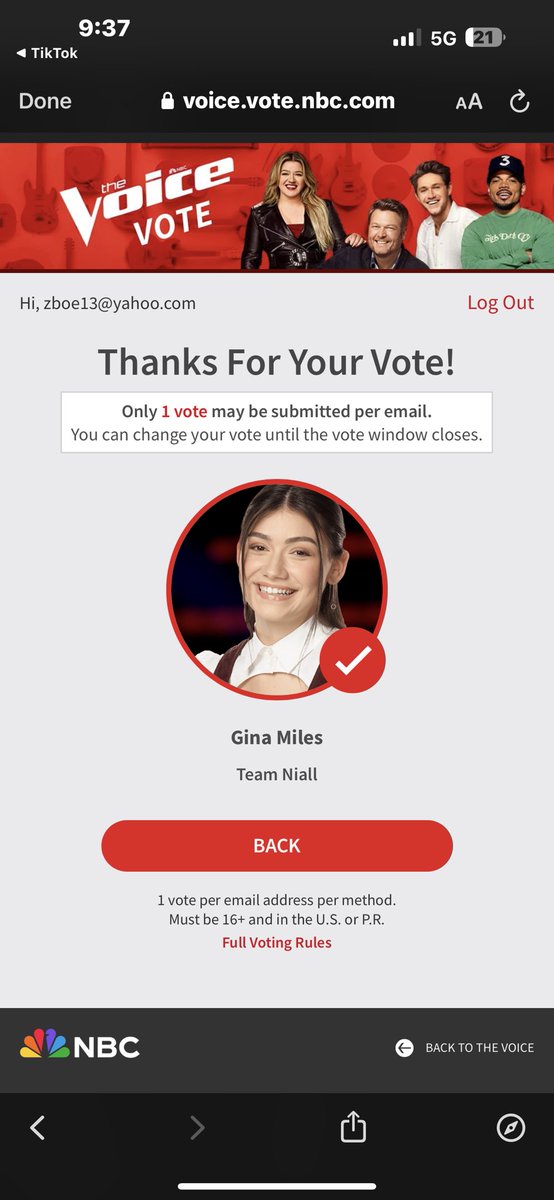 izzie0542's tweet photo. @NiallOfficial @ginamilesmusic @its_ryleytate @NBCTheVoice EASY PEASY https://t.co/KKjQvAcMdW