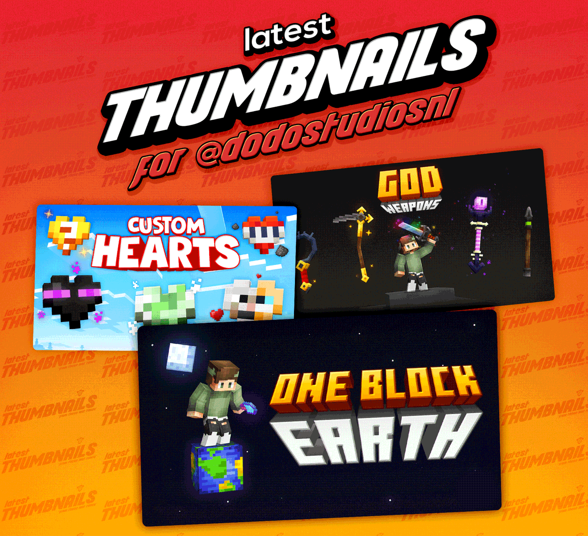 Albiiery2's tweet image. These are some of the key art thumbnails I made for @DodoStudiosNL All of them really pleased me! I love the result of them and how they were composed.

❤️+ 🔃 = Let me know if you like it!😊
#keyart #minecraft #thumbmaker #artist #designer