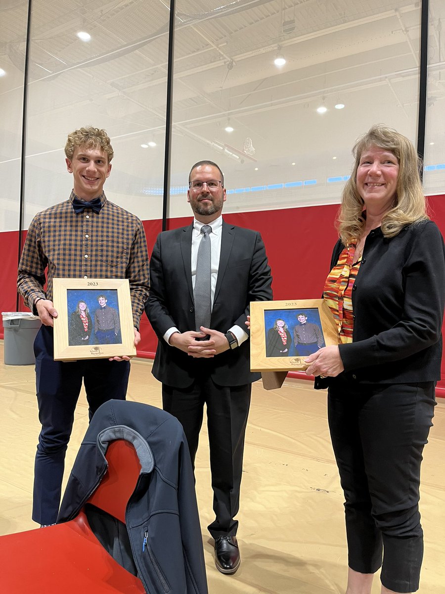 Congratulations to B-G senior Garrett O’Hara and mentor Tammy Slack who were honored Monday evening during the 2023 Business &amp; Education Partnership Scholar Recognition ceremony at SUNY Oneonta!