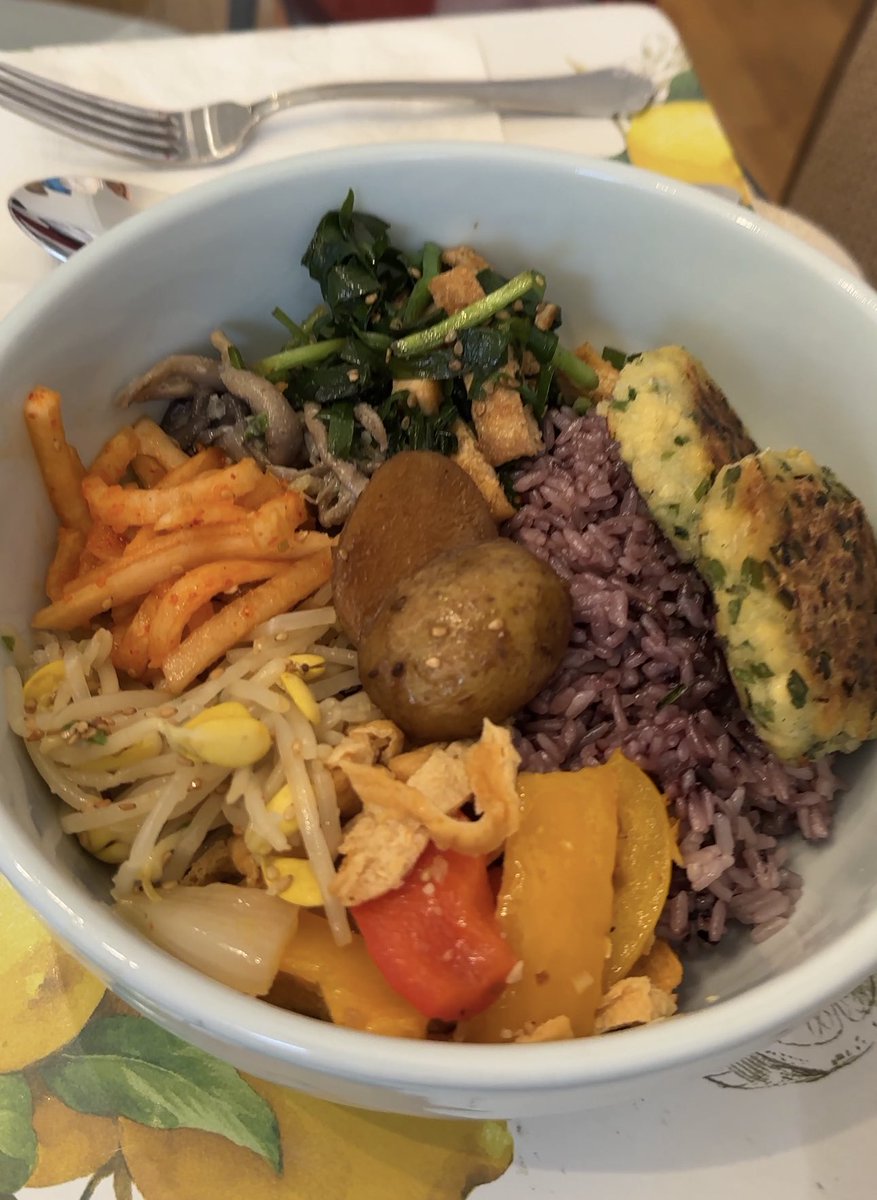 Joanne L. Molinaro, The Korean Vegan on Twitter "Best bowl of food in