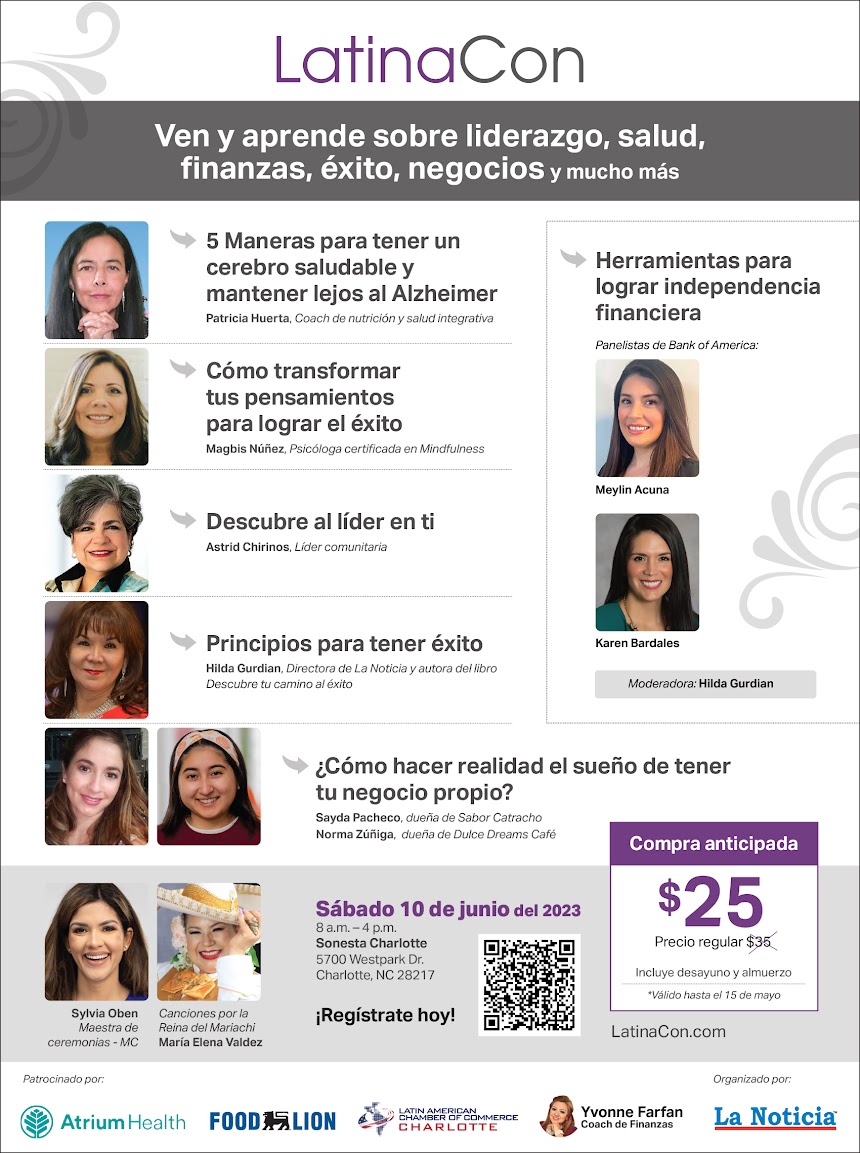 Cambia tu vida en este #LatinaCon2023 🔝

Conoce a todas las presentadoras y las charlas que se darán en este evento pensado para mujeres por mujeres 👩‍🦱🫂

Ven a la conferencia de mujeres latinas 🤩
🎟️👉 lnkd.in/dPDF5Kq8?utm_s…