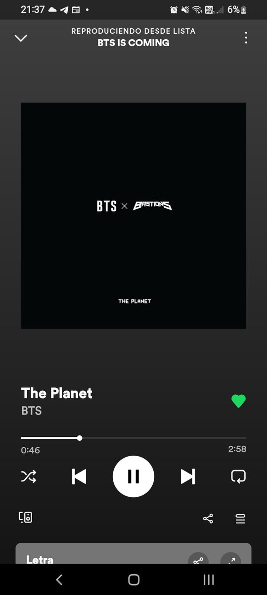 Katy_2106's tweet photo. @OnlyARMYChile @BTS_twt Army desde marzo 2021 💜💜

I'm listening yo #ThePlanet by #bts @BTS_twt From #BASTIONS https://t.co/JEFwGEGcwG