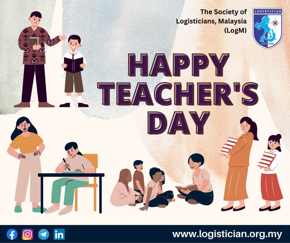 Happy Teacher’s Day! 老師節快樂!

#HappyTeachersDay #LovePenang #Penang2030 #XPressFeeders #AKShipping #AKAcademy #AKFam #LogM #LogMJLC #PakarLogistik #Logistician #WomenLogistician #ChangKahLoon #曾家麟 #黄佳宓 #物流師 #LifelongLearning #Maritime #Logistics #SupplyChain #Trade