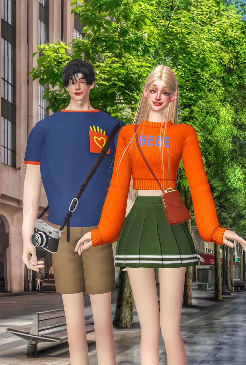 [help RT and spread the challenge]

this is our look in #ZEPETOcoinlook 

show us your amazing ootd using only coin items and slay the day together ✨

tag your friends and all zepeto people
