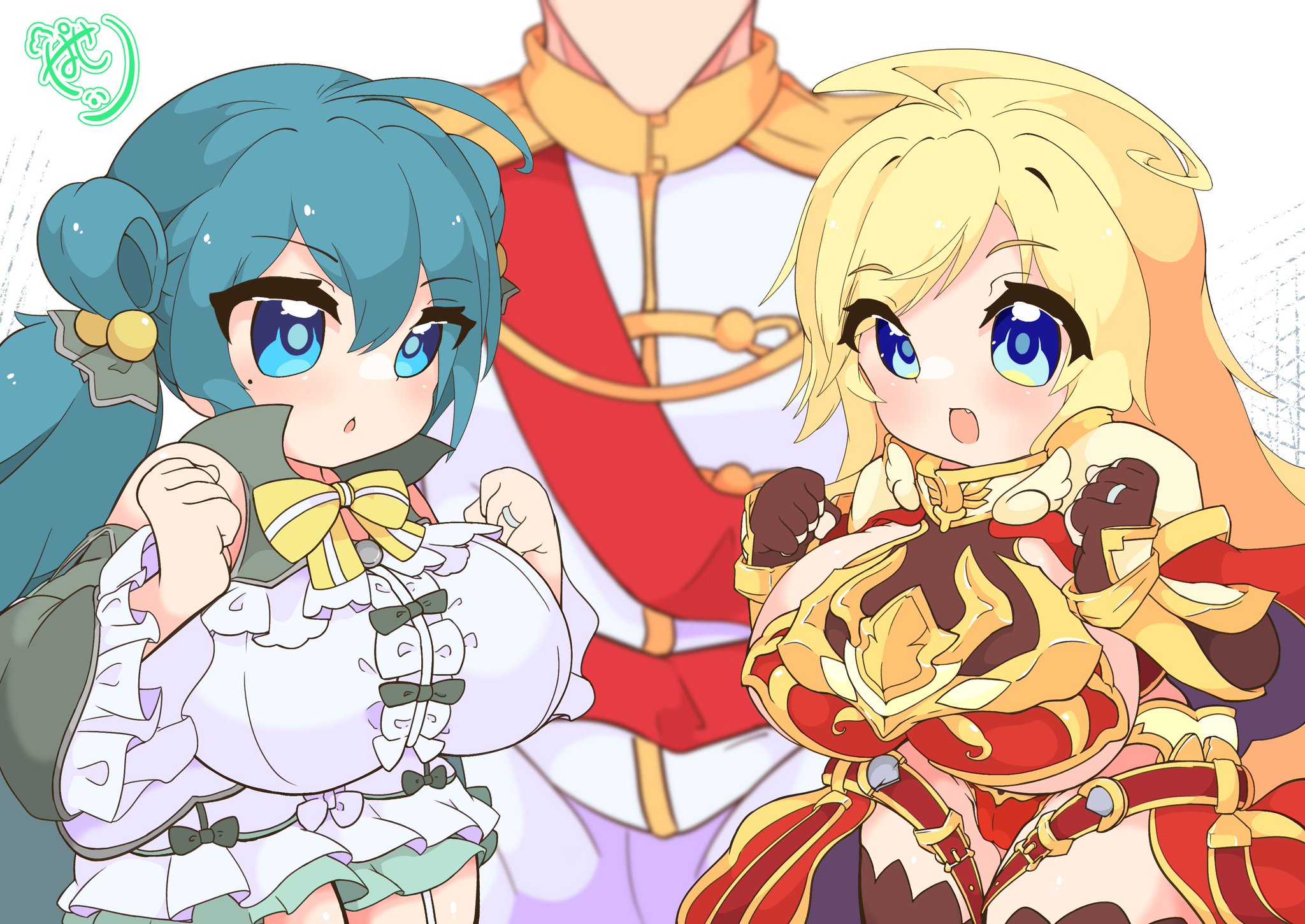 なまこっ on X: #フラワーナイトガールイラスト #花騎士 イソギク、グロリオサ t.conu4RJ8SZas  X