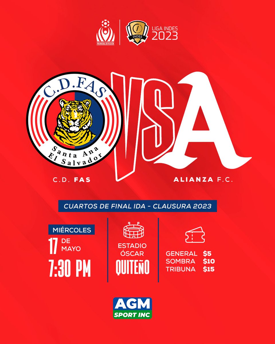 CDeportivoFAS's tweet photo. 🔜 Este miércoles es momento de comenzar a escribir una nueva historia para el bicampeonato.

🗣️ 𝑸𝑼𝑬𝑹𝑬𝑴𝑶𝑺 𝑳𝑨 𝑪𝑶𝑷𝑨 🏆

#VamosMiCampeón 🔴🔵 https://t.co/Shwf00dWac