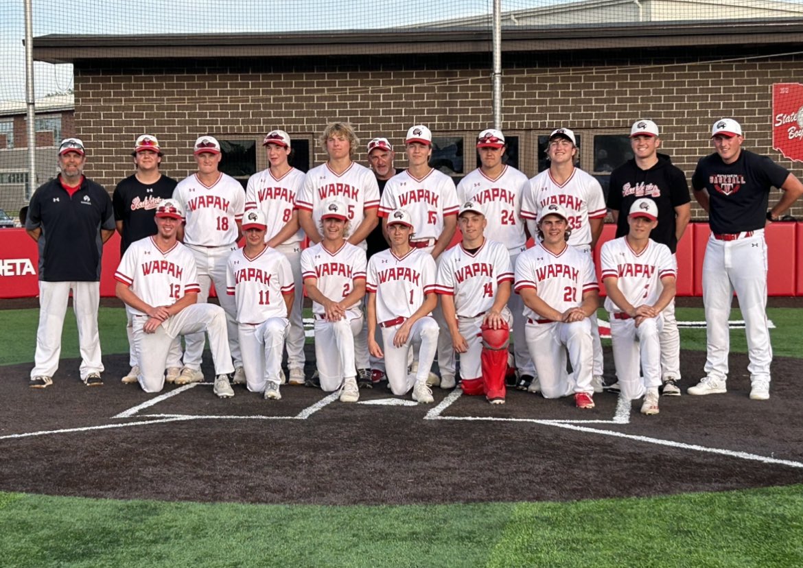 What a game tonight. Wapak defeats Bath 3-2. This game featured 5 pitchers all sitting upper 80s with multiple pitches in the 90s. A playoff like atmosphere. The crowd was huge. With the victory Wapak wins the outright WBL title this year.  Couldn’t be more proud of these guys.