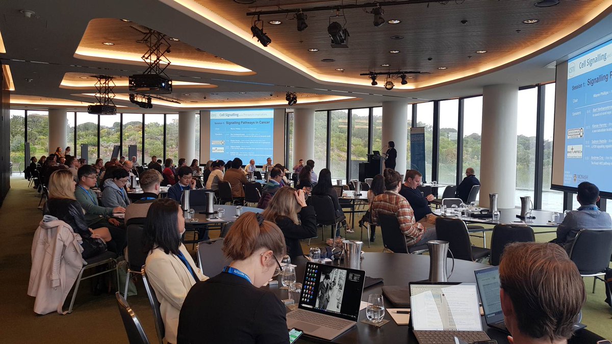 Lan K. Nguyen (@lankhuyennguyen) on Twitter photo Prof Bart Vanhaesebroeck <a href="/CellsigL/">CellSig_Lab</a> kicked-off the first session of #CSTI2023 day 2 with a highly stimulating talk entitled ‘In search of novel ways to modulate the PI3K pathway for therapeutic benefit’. Sponsored by @BMGLABTECH and <a href="/genesearch/">Genesearch</a>. Prof Bart Vanhaesebroeck <a href="/CellsigL/">CellSig_Lab</a> kicked-off the first session of #CSTI2023 day 2 with a highly stimulating talk entitled ‘In search of novel ways to modulate the PI3K pathway for therapeutic benefit’. Sponsored by @BMGLABTECH and <a href="/genesearch/">Genesearch</a>.