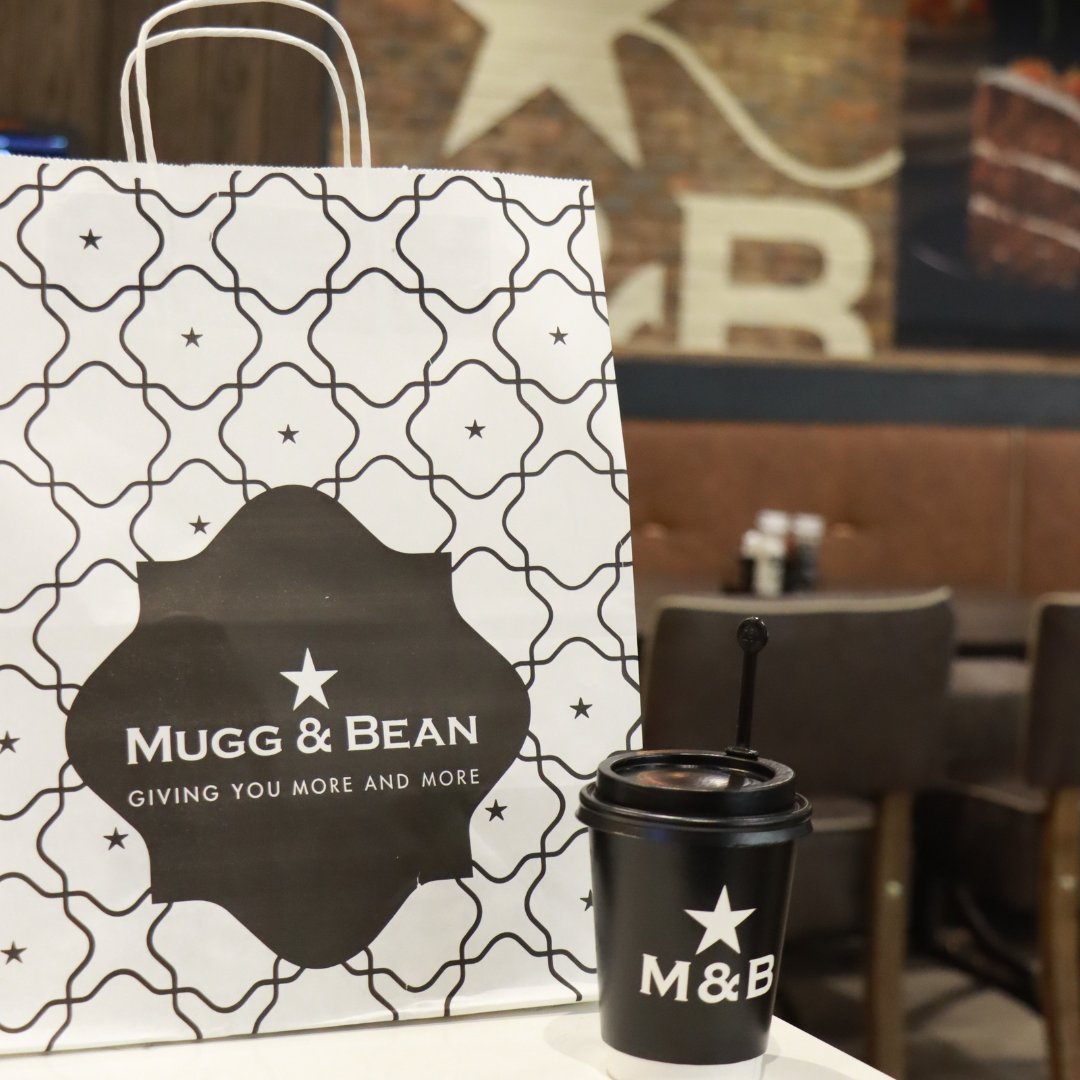 Eastgateshops's tweet photo. Enjoy the convenience of @mugg_and_bean's takeaway coffees and delicious breakfast options, perfect for busy mornings for those on the go – open from 6am daily. 
 
 Ts &amp; Cs apply. 
 
#SeeYouAtEastgate #MuugAndBean #TakeAwayCoffee #LoyaltyApp #Coffee #Breakfasts https://t.co/3vHSaltkdC