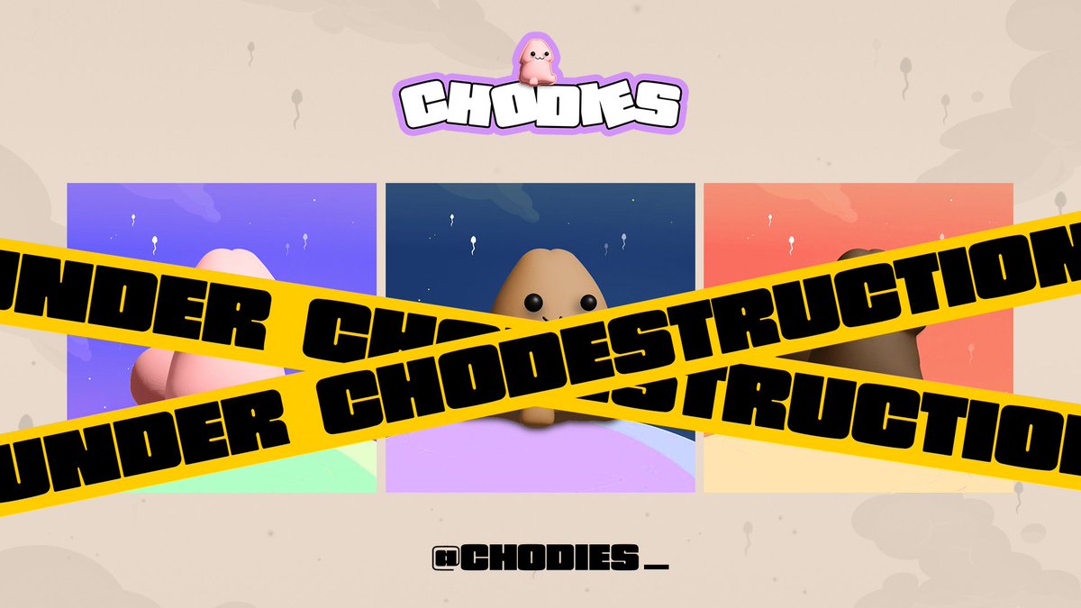 CHODIES_'s tweet photo. 🚨 CHODIES UPDATE! 📢

We're excited to share some updates about CHODIES with the community!

Let's get started!
🧵👇(Thread Below) https://t.co/bmAA6VUcjw