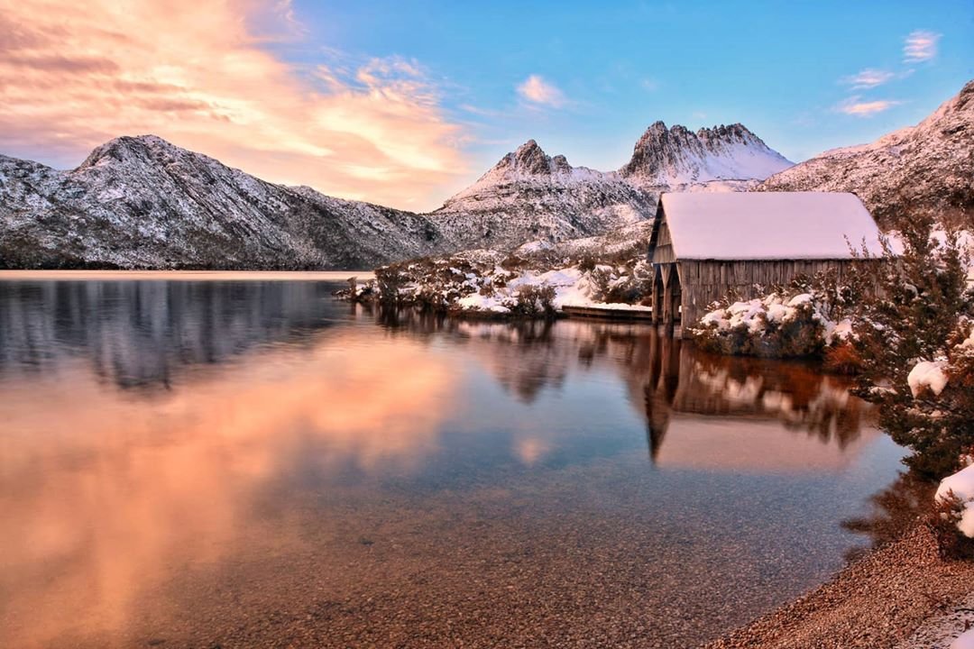 today_tasmania's tweet photo. On This Day – 16th May (1922) – Cradle Mountain declared a scenic reserve 🏞️ "This must be a National Park for the people for all time. It is magnificent, and people must know about it and enjoy it." ~ Gustav Weindorfer on Cradle Mountain 🏞️ pics: Jai Moyle https://t.co/FGw9nXjHL1