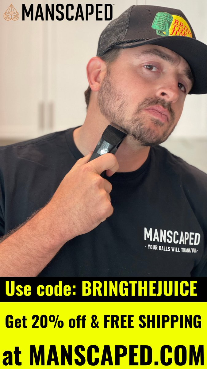 bt_juice_pod's tweet image. Get 20% off &amp;amp; Free Shipping using code: BRINGTHEJUICE at MANSCAPED.com

#ad @manscaped