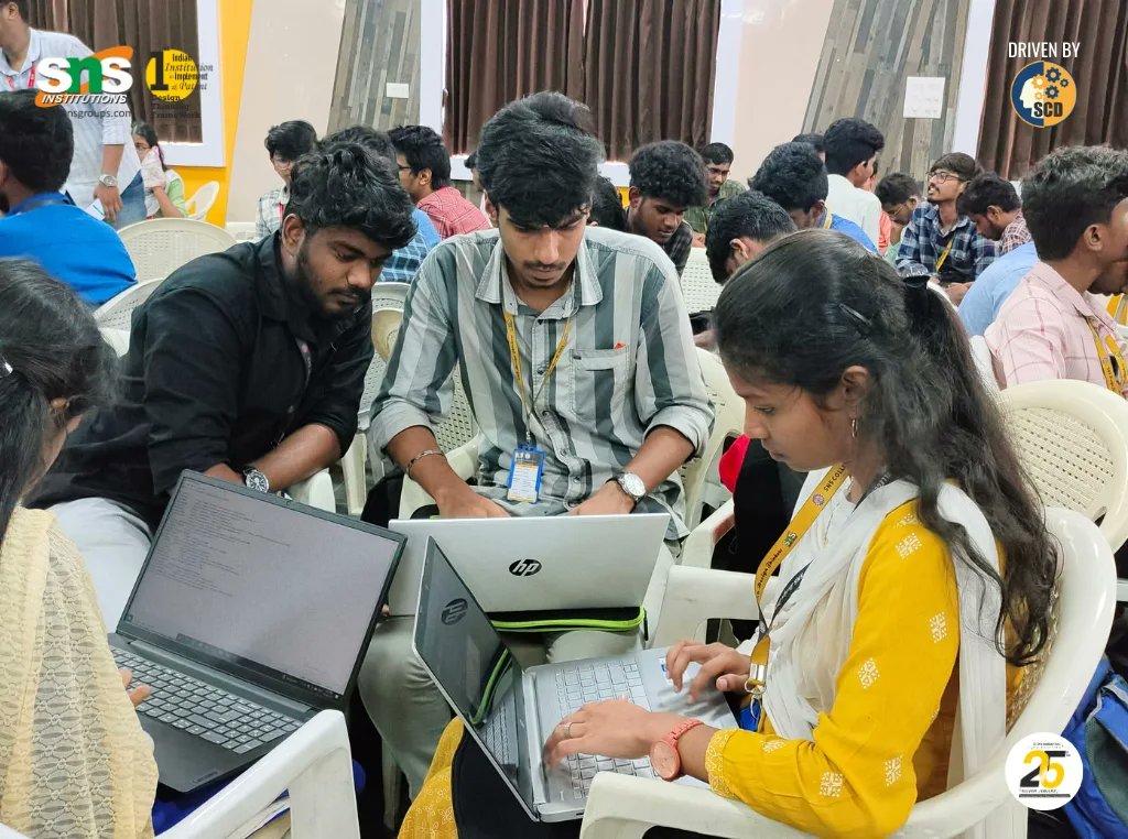 snsinstitutions's tweet photo. Swipe left for a glimpse of Day 1 at Code Crusade, a two-day hackathon organized by SNS DT Future Skills in association with SNS SQUARE.
@snssquare
#SNSInstitutions #SNSDesignThinkers #DesignThinking
#futureskills #coding #fullstackdevelopement #hackathon #GDTA https://t.co/EK6bBfVqPP