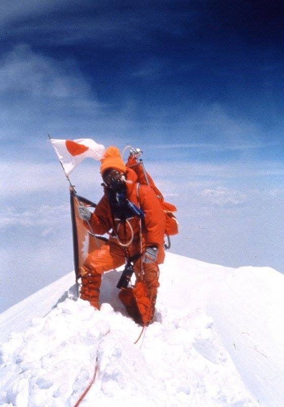 On this day, 16.05.1975; Japanese climber Junko Tabei was the first woman to have climbed to the summit of Mt #Everest (8848.86 m). Photo ©: Junko Tabei Archives.