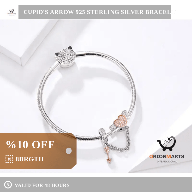 Cupid's Arrow 925 Sterling Silver Bracelet selling at $24.99 
⏩ shortlink.store/dqjRGewKsU ⏩
#925sterling silver #Cupid'sArrow #DIYAccessories #FashionJewelry #HOTSALES #Jewelry& Watches #Valentine'sDay