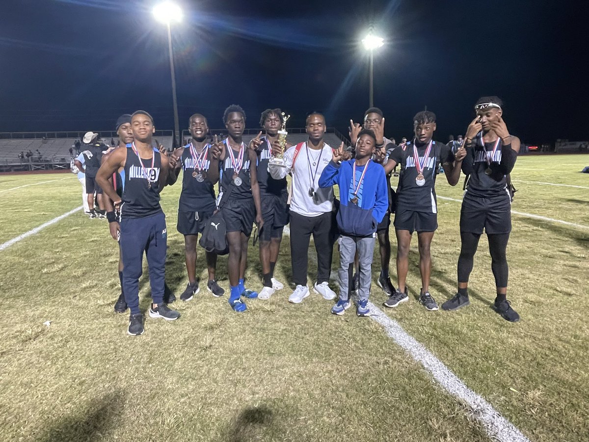 MSAASports's tweet photo. MSAA Track &amp; Field Championship at Western HS, Girls First Place - Millennium. Second Place Tie - Dillard &amp; Walter C Young. For a list of winners, visit https://t.co/UB66wdRErx. @browardschools @BCAA_Sports @mm_spann https://t.co/9XLda2bIgW