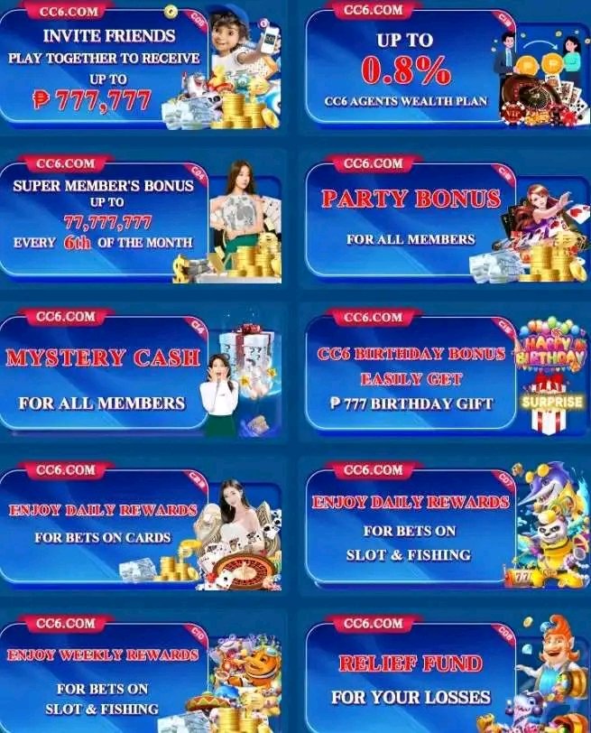 TalibGaan's tweet photo. cc6 Filipino own casino
https://t.co/DLVKU3w9ai

Sign up to get free cash bonus ₱777

Daily rebate up to 100%

On the 16th member’s day of each month, reward members ₱77-₱7777777

A lot of benefits, 3 minutes withdrawal, trustworthy. https://t.co/xJmXWTbLPF