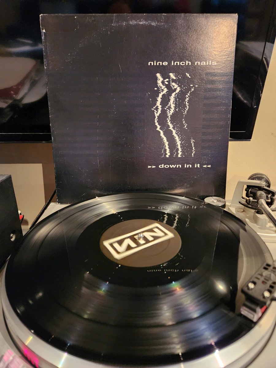 SpinVinyl1's tweet photo. Now spinning a couple of early halo's from Nine Inch Nails. They released so many different remix 12 inchers and they are fun to listen to.
#NineInchNails #Sin #DownInIt #TrentReznor #vinylrecords https://t.co/f93nVh9PuF