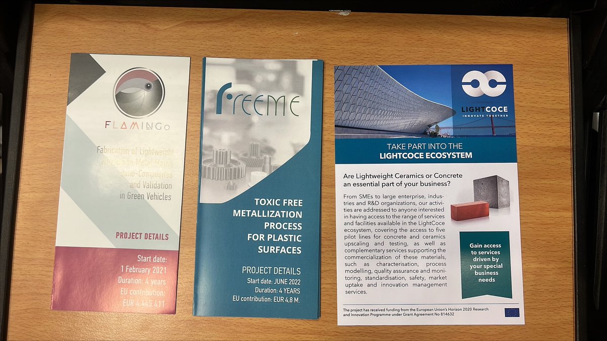 📌 LightCoce Project and Lightcoce company were successfully presented at the 1st International #Conference on #Lightweight #Materials, in Milan, by our partners EXELISIS and AXIA Innovation ❗

The conference was organized by the cluster project LightMe.