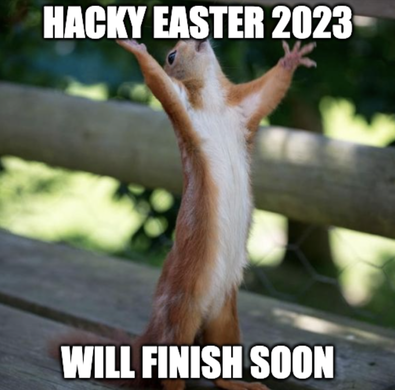 Hacky Easter tweet media