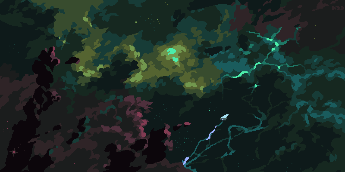 Recent sketches and studies: Apples, a portrait of the author Stanislaw Lem and a space sketch 🌟
#pixelart #ドット絵