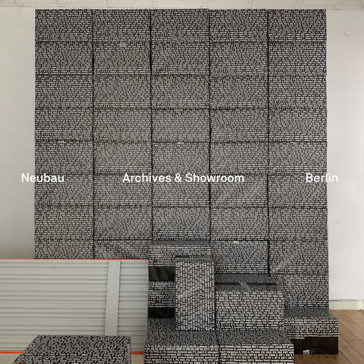 NeubauBerlin's tweet photo. Neubau Archives &amp; Showroom at Kyffhäuserstraße 10 in 10781 Schöneberg. The new space showcases diverse  installations from the Neubau archives as well as previously unseen  projects.

Visits by appointment only.
—
https://t.co/gRGybgPjqJ https://t.co/s45h6UrLg4