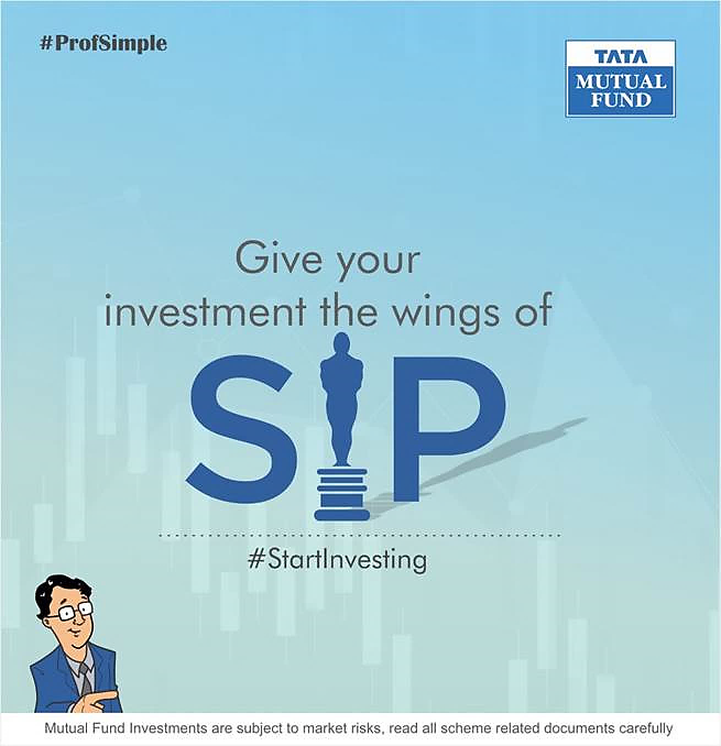 TataMutualFund's tweet photo. Small investments today may bring big benefits for your future. Start a SIP today. #InvestNow. #StaySafeYetInvested in your prosperity and good health.
#InvestNow #SmartSIP #InvestSmart #StayInvested #mutualfundssahihai #HarDinSahiHai https://t.co/oqECq0AXlh