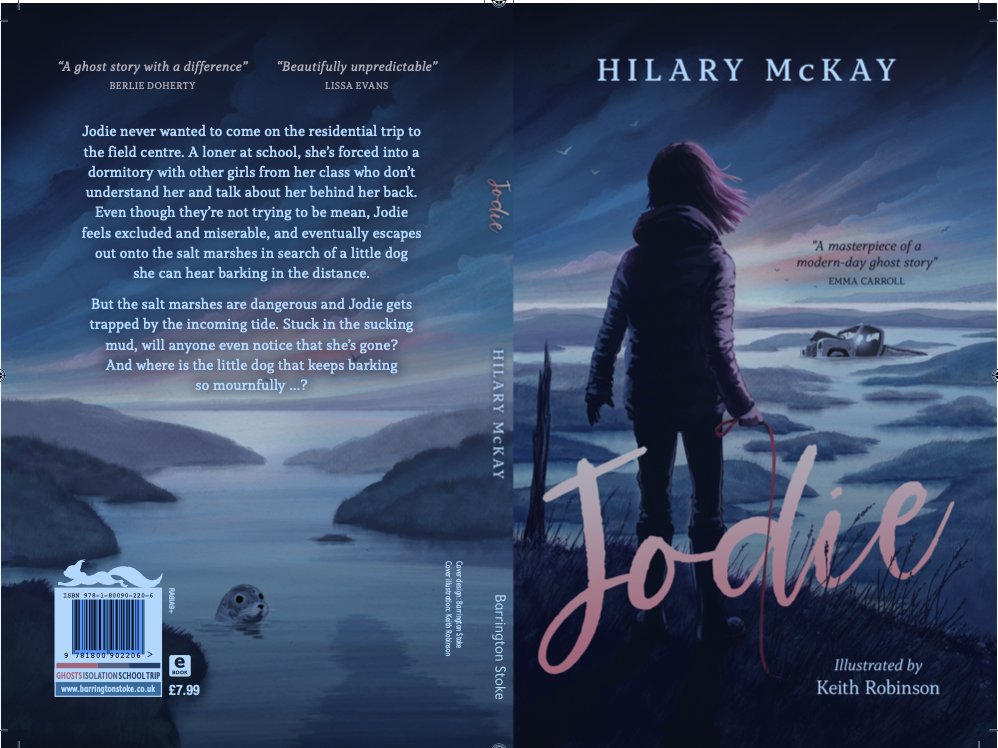 Hilary McKay (@hilary_mckay) on Twitter photo Jodie publishes on May 18th. Many thanks to <a href="/BarringtonStoke/">Barrington Stoke</a> for asking me to write for them again. I had so much help altogether. Keith Robinson's artwork <a href="/RobinsonKH/">Keith Robinson</a> lifted Jodie's story to a whole new level, but it started with <a href="/BerlieDoherty/">Berlie Doherty https://www.facebook.com/BerlieDohe</a> & this: berliedoherty.com/writing-ghost-… Jodie publishes on May 18th. Many thanks to <a href="/BarringtonStoke/">Barrington Stoke</a> for asking me to write for them again. I had so much help altogether. Keith Robinson's artwork <a href="/RobinsonKH/">Keith Robinson</a> lifted Jodie's story to a whole new level, but it started with <a href="/BerlieDoherty/">Berlie Doherty https://www.facebook.com/BerlieDohe</a> & this: berliedoherty.com/writing-ghost-…