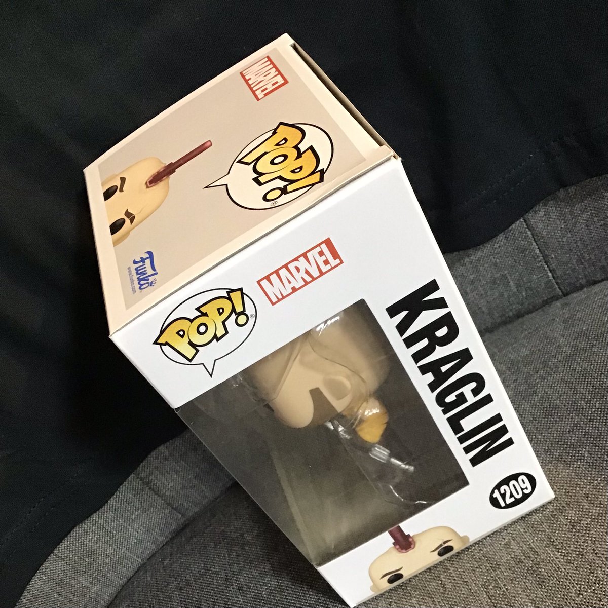 Ayako19770615's tweet photo. Arrived today!🎁✨✨🙌😆
I love Kraglin!🎯❤️
#Kraglin #GuardiansoftheGalaxyVol3 #SeanGunn #Marvel #Plushboy #Hyogo #Japan #プラッシュボーイ #プラボで買ったよ https://t.co/jGtoQRSdQC