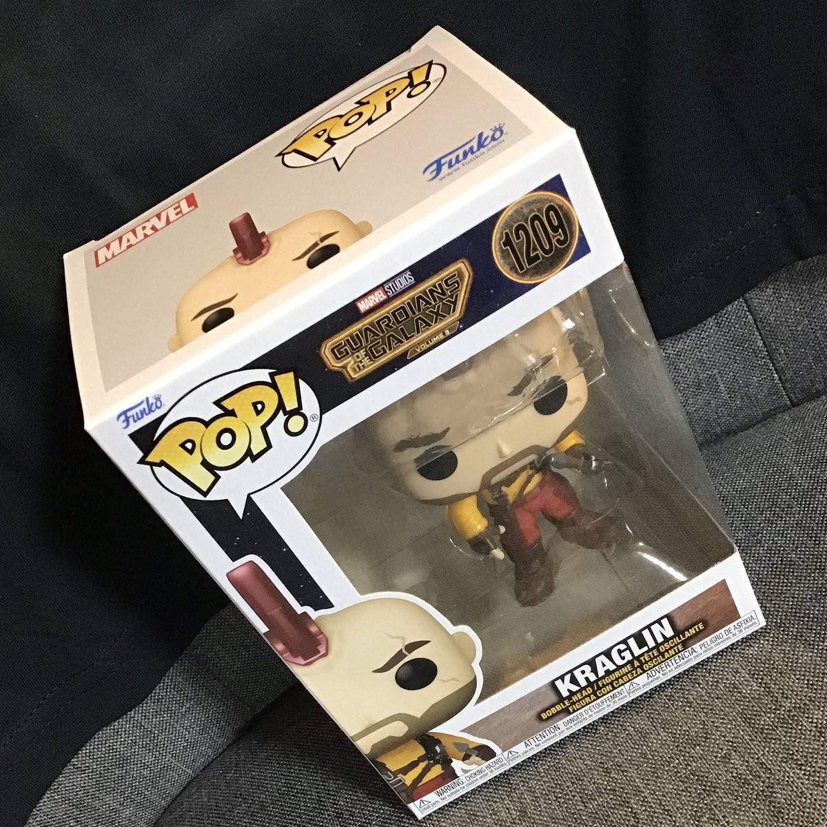 Ayako19770615's tweet photo. Arrived today!🎁✨✨🙌😆
I love Kraglin!🎯❤️
#Kraglin #GuardiansoftheGalaxyVol3 #SeanGunn #Marvel #Plushboy #Hyogo #Japan #プラッシュボーイ #プラボで買ったよ https://t.co/jGtoQRSdQC