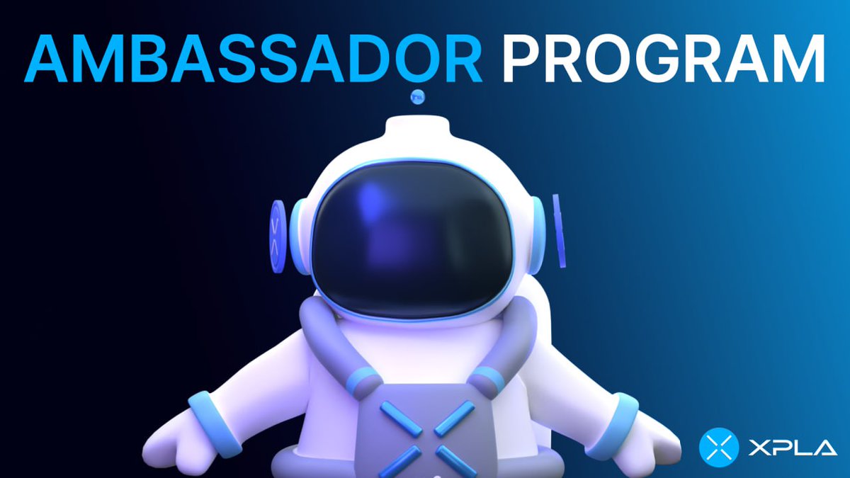 Official_CONX's tweet photo. 🎉XPLA Ambassador Program is live!🎉
Exciting opportunities and benefits await our future Ambassadors! 

🔗Application link: https://t.co/CWctZhDsic

🔍Program details: https://t.co/M0J3QHoJD0

We believe that together we can 💫blaze the trail. 
🧵details👇 https://t.co/GQBTwDIXBT