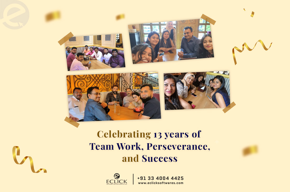 eclicksoftware's tweet image. Team Eclick stepped out to celebrate 13 glorious years of completion.
#eclick #eclickteam  #Foundationday  #celebration #13thMay