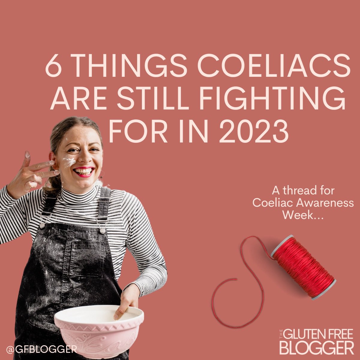 GFBlogger's tweet photo. 6 things coeliac are still fighting for in 2023 - a thread for #CoeliacAwarenessWeek…. (1/7) https://t.co/FQm8ERlN8X