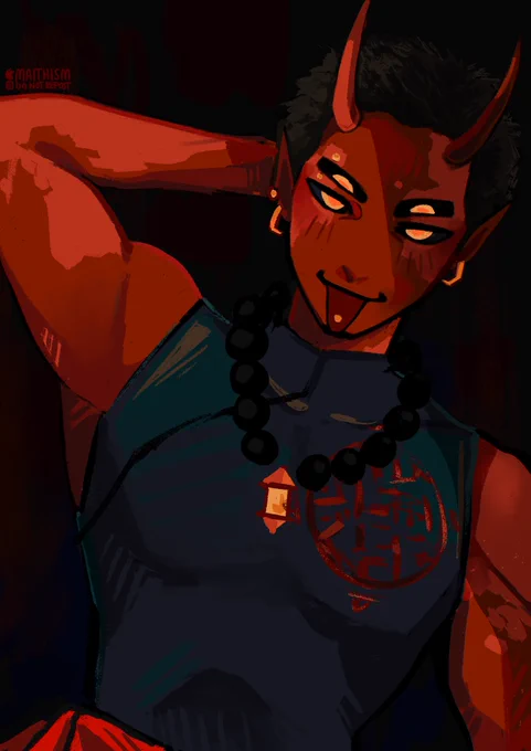 3am demon oc doodle