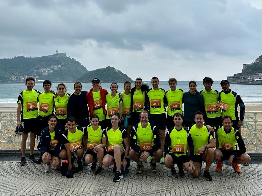 garrigues_es's tweet photo. Nuestros compañeros de las oficinas de San Sebastián, Bilbao y Pamplona participaron el 14 de mayo en la carrera de empresas de San Sebastián, que además discurre por la bahía de la Concha. 

Ya se están preparando para la siguiente...
#TalentoGarrigues #CarreradelasEmpresas https://t.co/EhvdZvIxw7