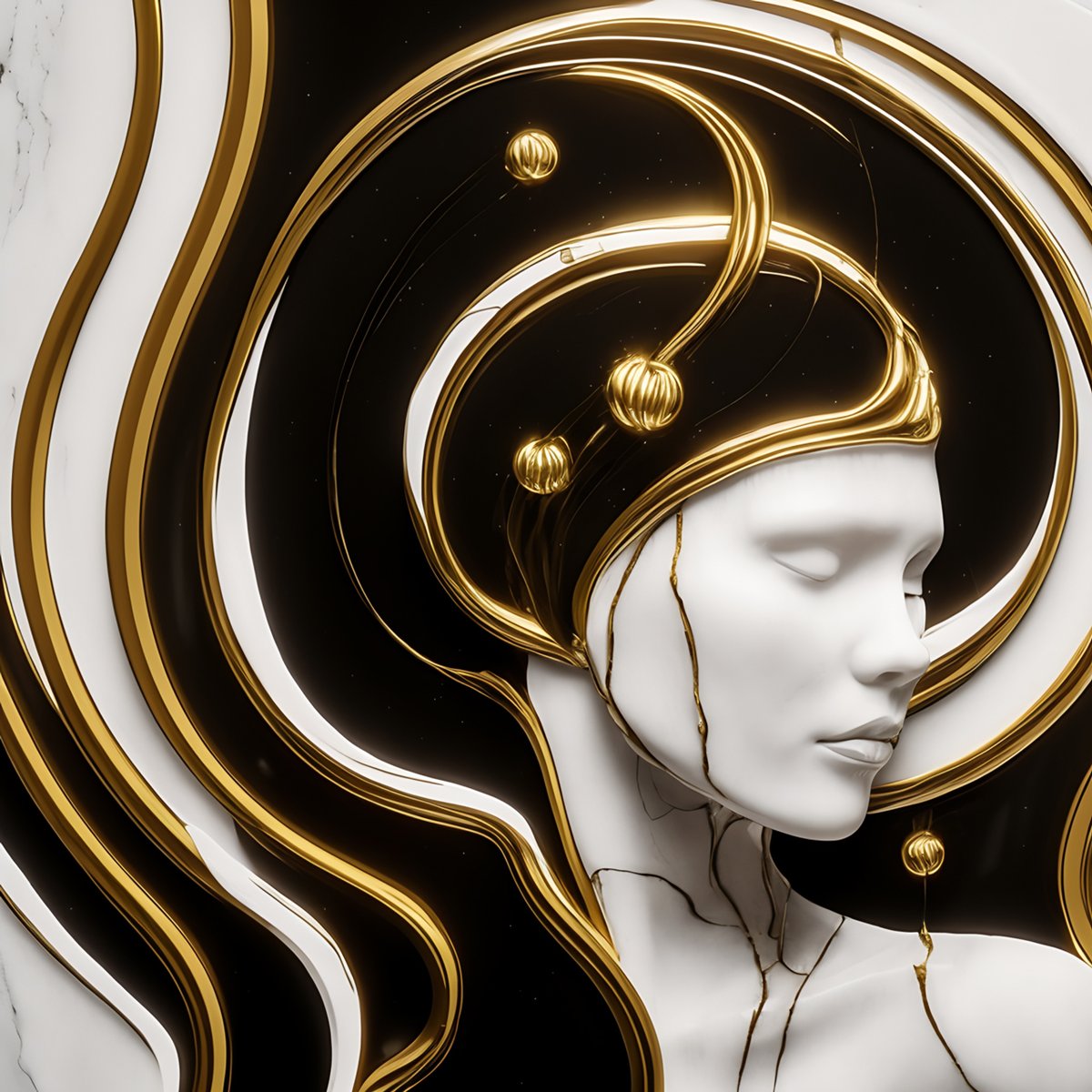 「Kintsugi」|Dom Qwekのイラスト