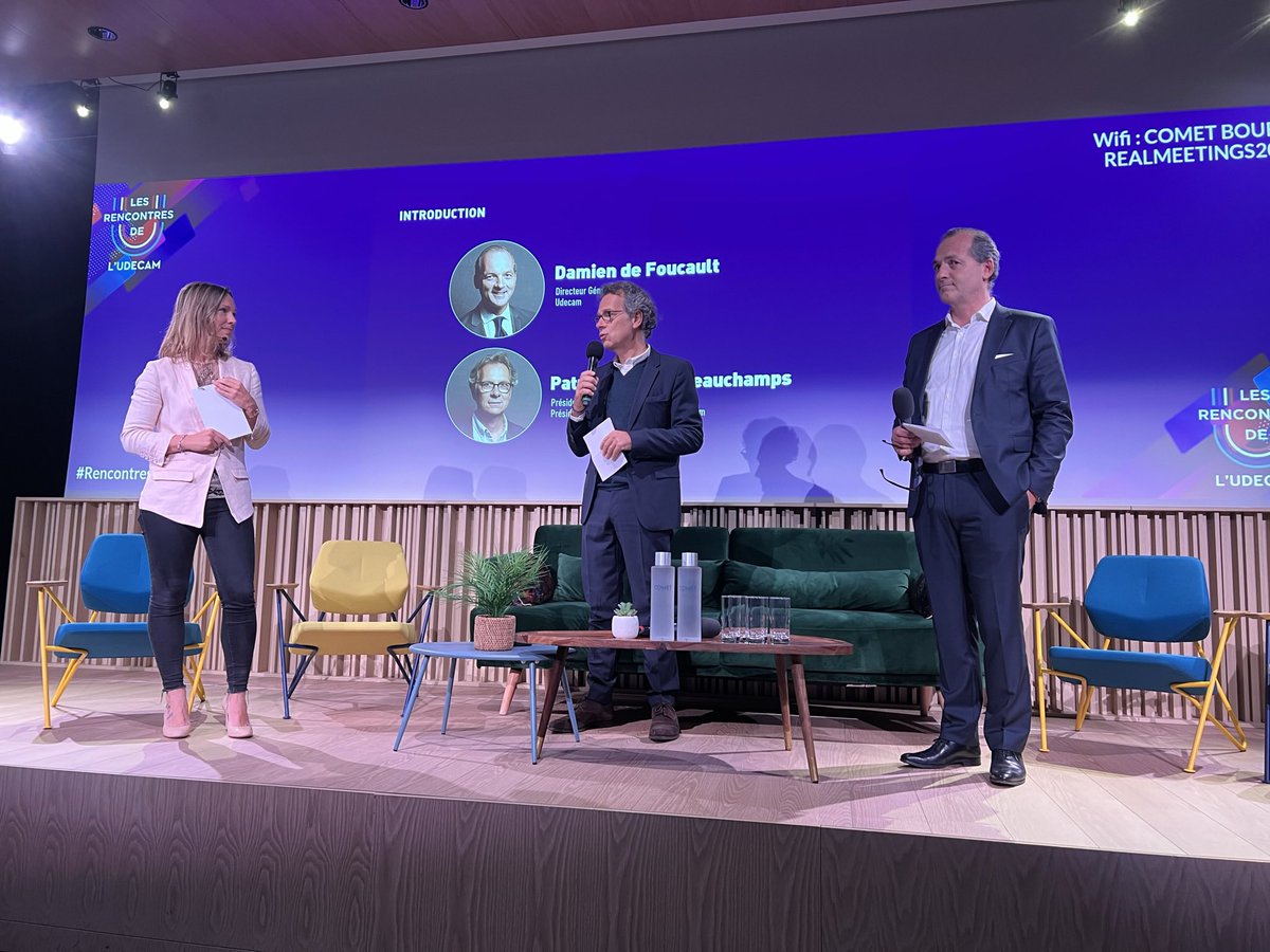 #RencontresUdecam sur la RSE : « La RSE va devenir core business » <a href="/Damien2FOUCAULT/">Damien de FOUCAULT</a> @pgbeauchamps  <a href="/Udecam/">Udecam</a>