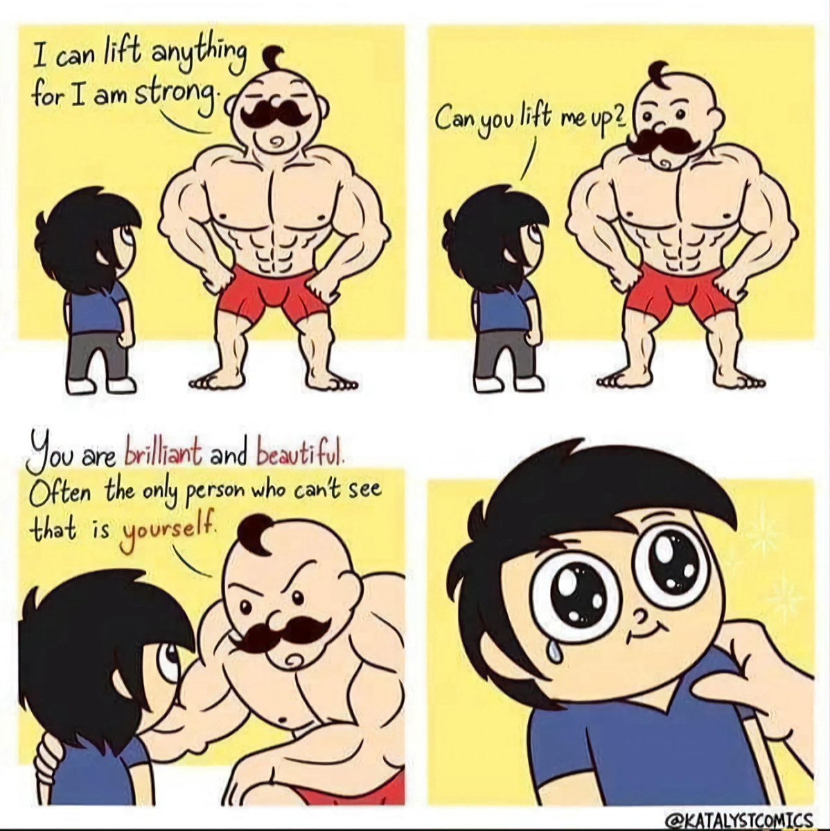 WholesomeMeme's tweet photo. Art by KatalystComics @KatalystComics https://t.co/NQU5PotyjJ