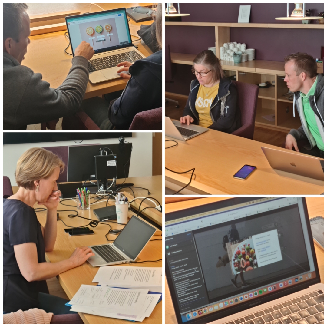 Tänään Jyväskylän porukalla työstettiin Thinglinkiin  opinto-ohjauksen polkua opiskelijalle. <a href="/gradia_fi/">Gradia</a> @Schildtin_lukio <a href="/opetushallitus/">Opetushallitus</a>