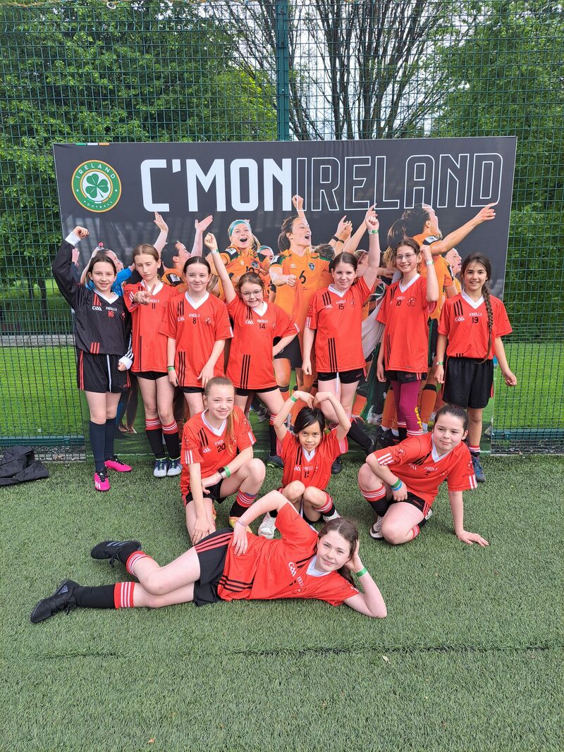 Our school's girls football team were extremely lucky to be invited to the FAI Women's World Cup Tour Blitz in Irishtown Stadium last week. Thank you for the great day @FIFAWWC scoilchaitrionabaggotstreet.ie/fai-womens-wor…