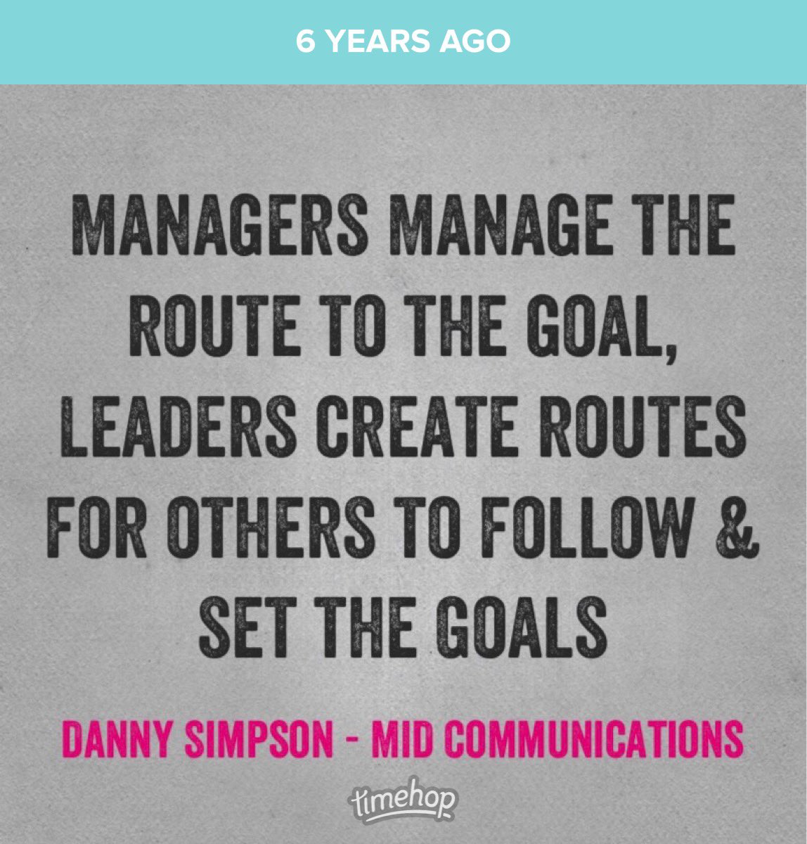 I loved posting this 6 years ago, still agree today.