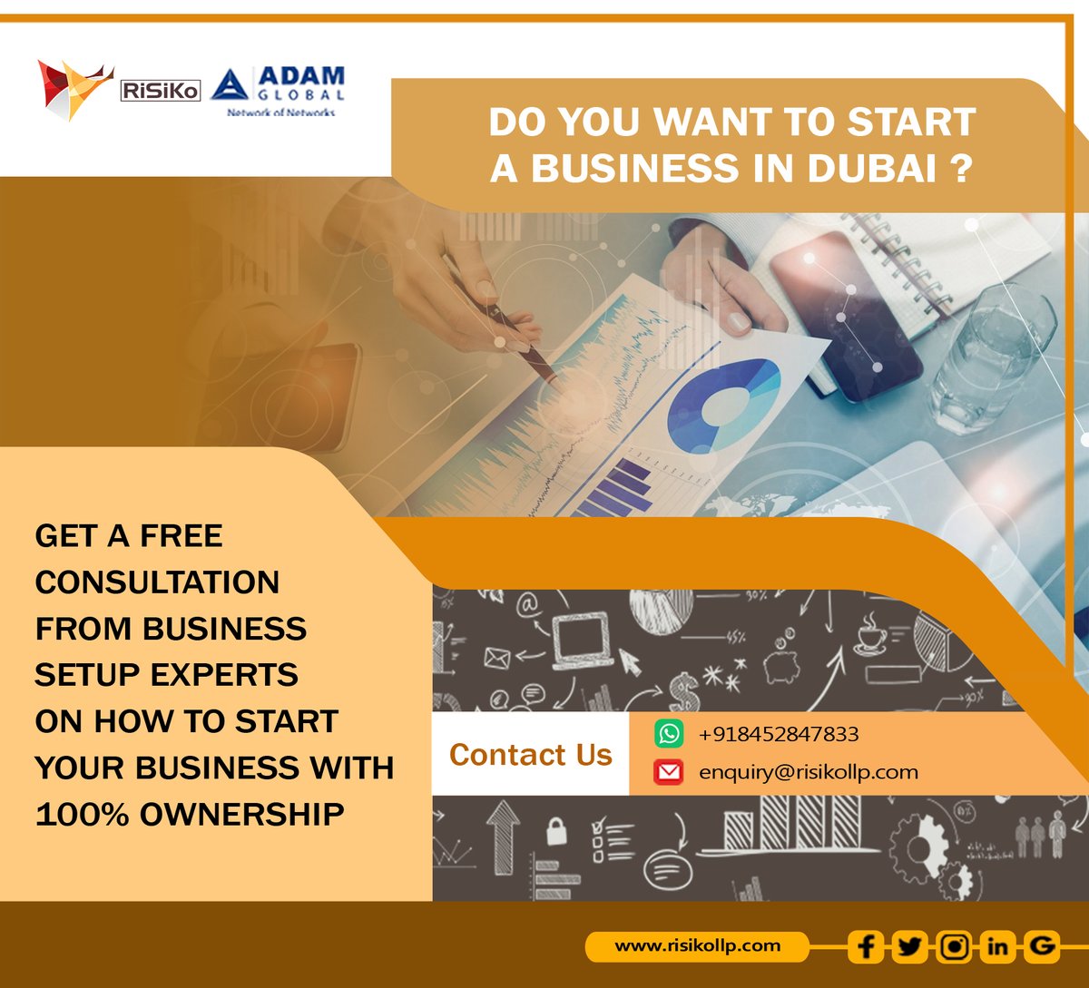RiSiKollp's tweet photo. Get a free consultation from business setup experts on how to start your business with 100% ownership.  
.
.
#Dubai #India #newsetup #company #risikollp #adamglobal #business #companyindubai #financial #adamglobal #globalnetwork #growth #opportunities #businessgrowth #experts https://t.co/9weYzK9UsK