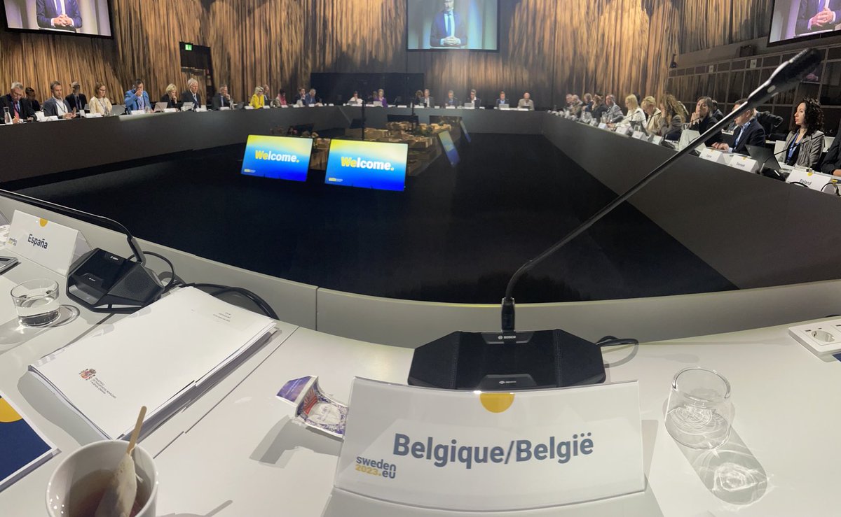 C’est parti! 
La réunion des directeurs généraux des affaires urbaines de l’Union européenne #DGUM est lancée. 
L’occasion de rappeler que les villes et métropoles sont le lieu de tous les défis mais aussi des leviers pour répondre aux enjeux climatiques et sociaux 
#sweden2023