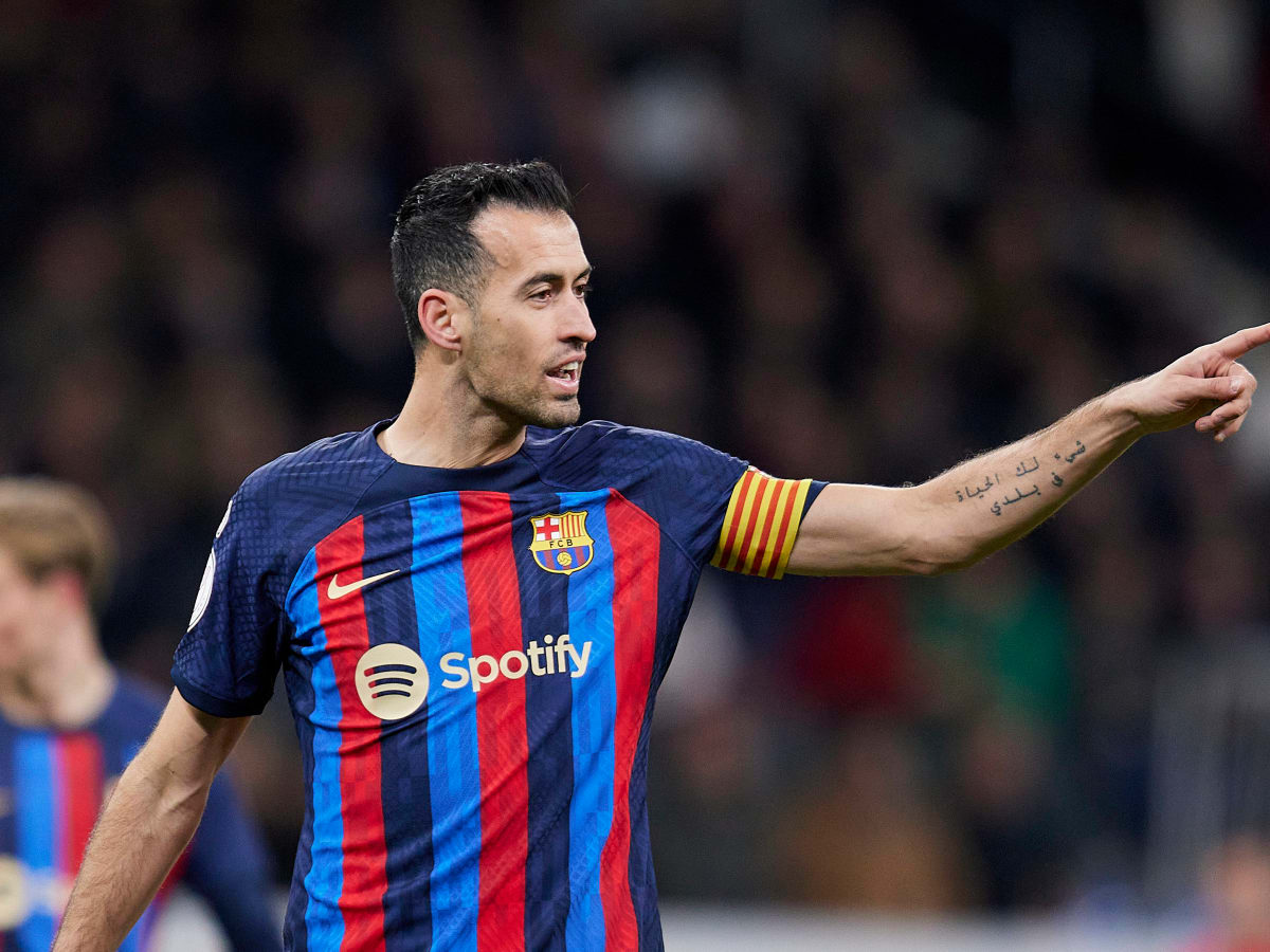 Barça Universal on Twitter "Sergio Busquets is the only outfield