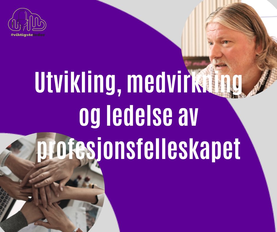 Ny episode av Viktigste Leder. Hvordan få et godt samarbeid mellom de ulike delene av profesjonsfellesskapet og skape en skole til elevenes beste? Med Hans Gøran Bjørk og @rektor23 apple.co/3pEaPNH spoti.fi/3M2wVRA